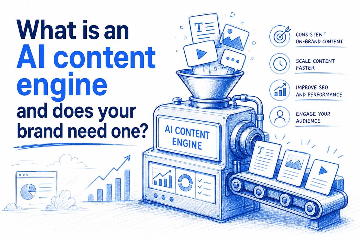What is an AI content engine and does your brand need one