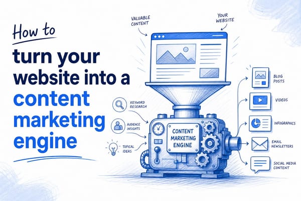 How to turn your website into a content marketing engine